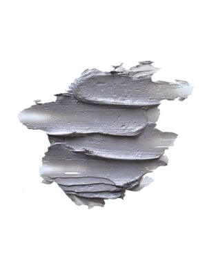 Streaks of smooth silver smeared vertically, showcasing its metallic sheen