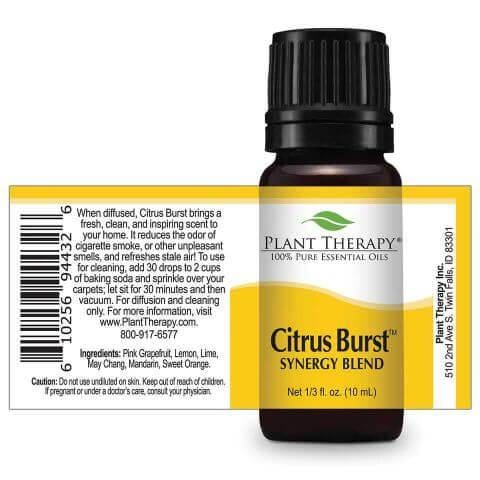 Citrus Burst Essential Oil Blend-Skin Perfection Natural and Organic Skin Care